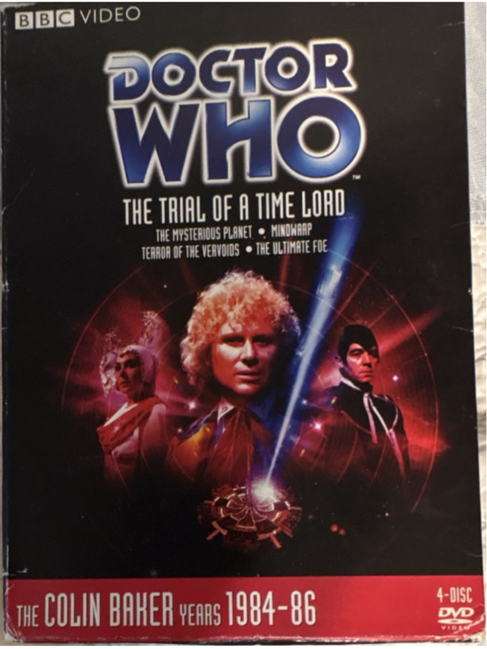 BBC Video Doctor Who: The Trial of a Time Lord Colin Baker Years DVD Box Set